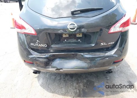 2012 Nissan Murano Sl from USA, damaged, VIN JN8AZ1MW3CW219295